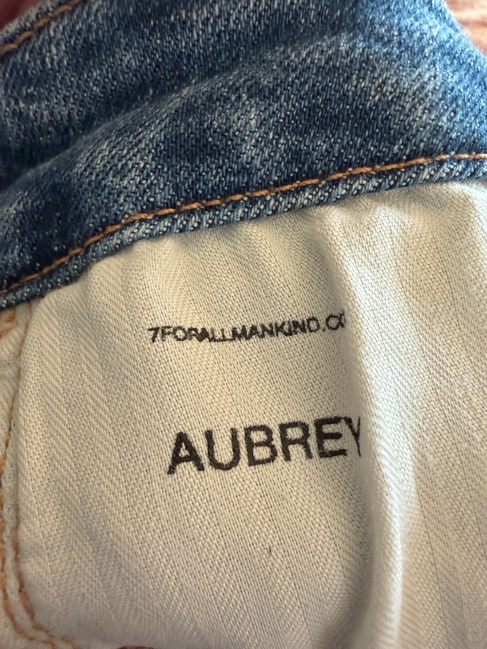 7 For All Mankind Luxe Vintage Aubrey High Rise Skinny Jeans - Picture 9 of 11